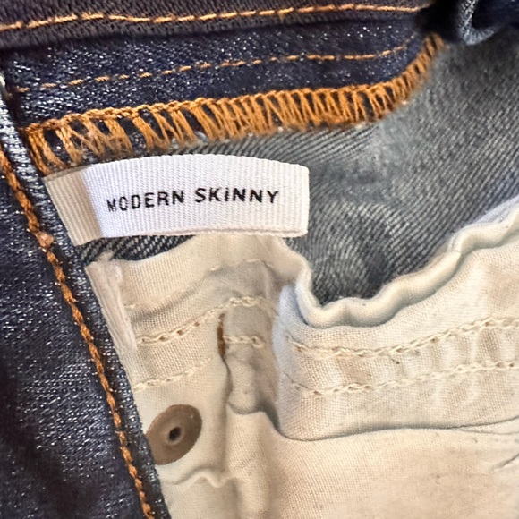 2/$15 LOFT high waisted cropped 24” jeans US 3/4 - Picture 5 of 8